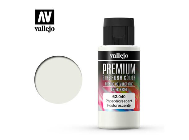 Vallejo Premium Akryl maling 60ml Fosfor for Airbrush