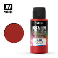 Vallejo Premium Akryl maling 60ml Rød for Airbrush