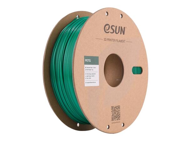 eSUN PETG 1.75mm 1kg - Solid Green Solid Green