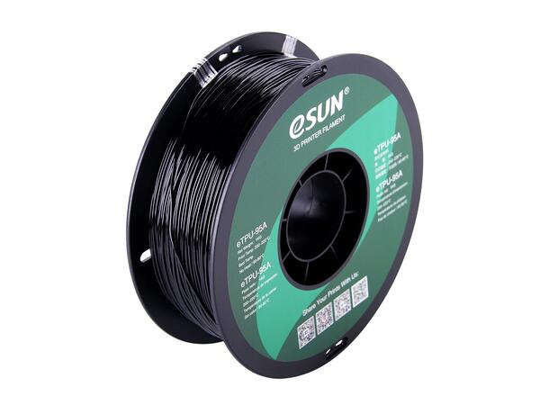 eSUN eTPU 1.75mm 1kg - Black Black