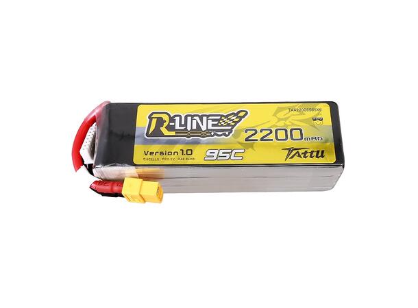 6s  2200mAh -95C - Gens Ace Tattu XT60 R-Line