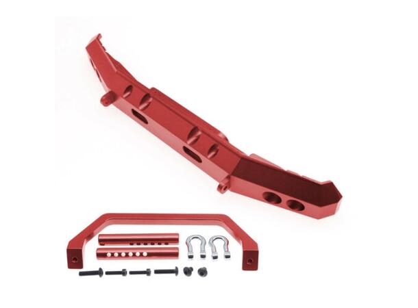 Alu Front Bumper Red Gen7 HobbyDetails