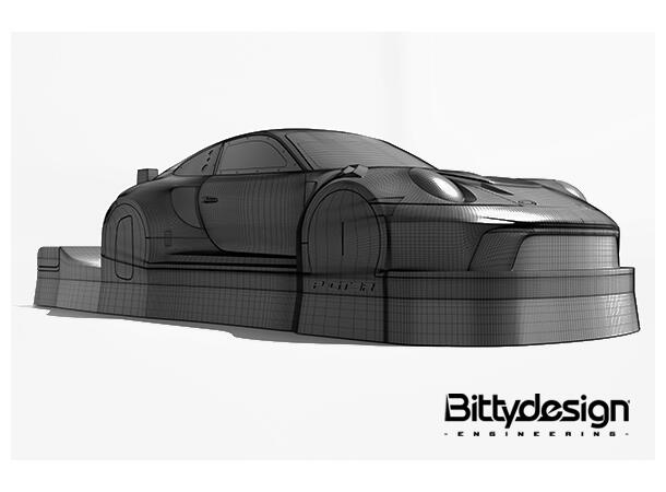 Bittydesign Karosseri GT12 Body P-GT3R § 1/12 GT   Ulakkert