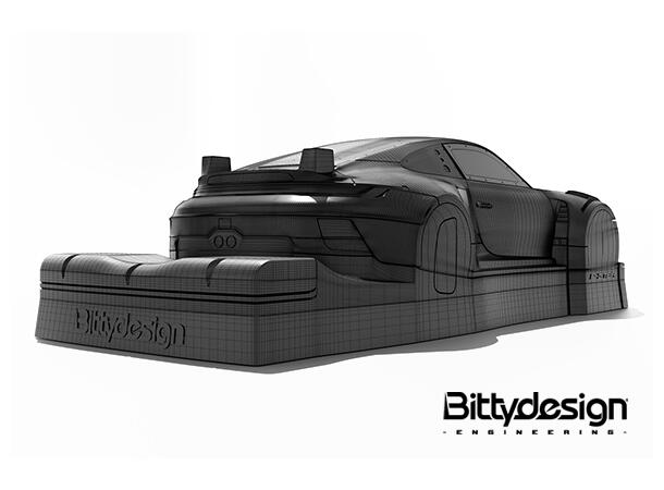 Bittydesign Karosseri GT12 Body P-GT3R § 1/12 GT   Ulakkert
