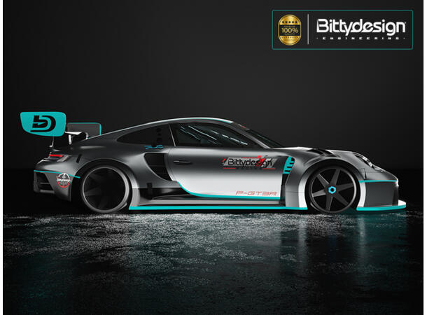 Bittydesign Karosseri GT12 Body P-GT3R § 1/12 GT   Ulakkert