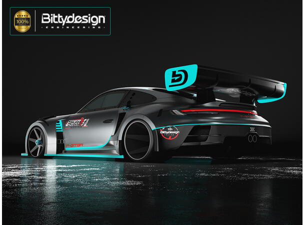 Bittydesign Karosseri GT12 Body P-GT3R § 1/12 GT   Ulakkert