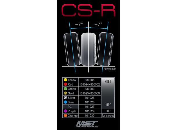 Dekk drifting  CS-R tire (2WD-Soft) (2s) MST-830001