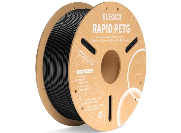 Elegoo Rapid PETG 1kg - Black