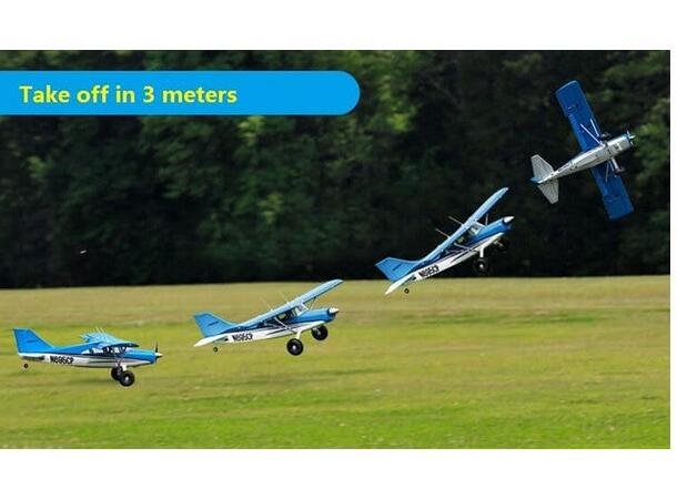 FMS Maule 1500mm Floats og Reflex-Gyro PNP