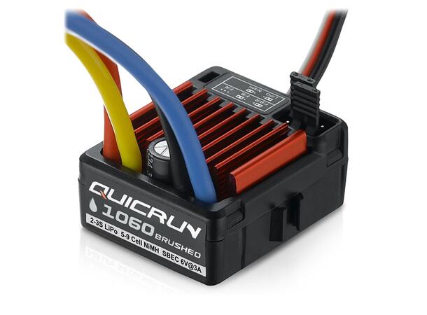 Hobbywing QuicRun 1060 60A Brushed ESC 2-3s Deans