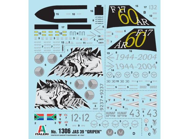 Italeri 1:72 - JAS 39 Gripen