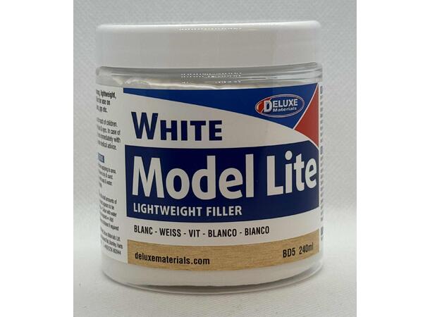 Model Lite Lightweight Filler White Hvit 240ml   Deluxe Materials