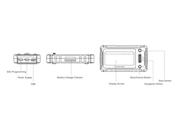 Multifunction LCD Program Box Pro Hobbywing
