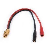 Overgang - 4mm Banan til XT60 Bronto  4mm Banan til XT60