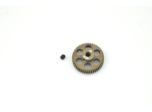 Pinion drev 49T 64DP  alu hard SER-120136