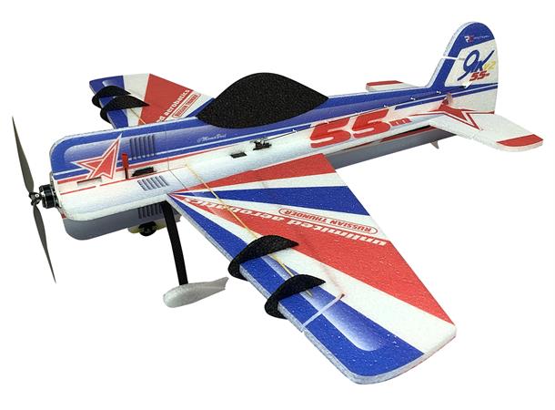 RCF Backyard Yak 55 EPP Blue/Red Scheme V.spenn: 80cm