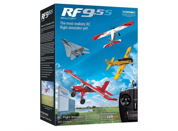 RealFlight RF9.5S Flysimulator m/Kontroller