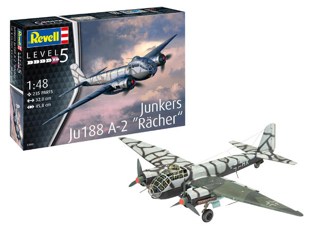 Revell Junkers Ju 188 A-1 § 1/48 Revell plastmodell