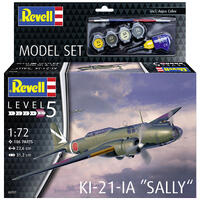 Revell Ki-21-la "Sally" 1/72 Revell plastbyggesett