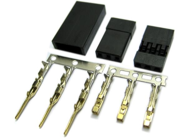 Servokontakter - 5par JR Bronto