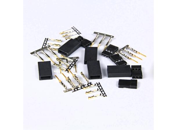 Servokontakter - 5par JR Bronto