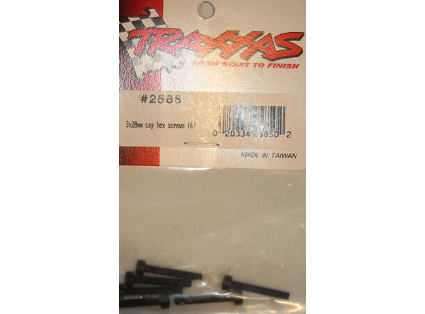 Skrue unbrako 3x20mm 6 stk