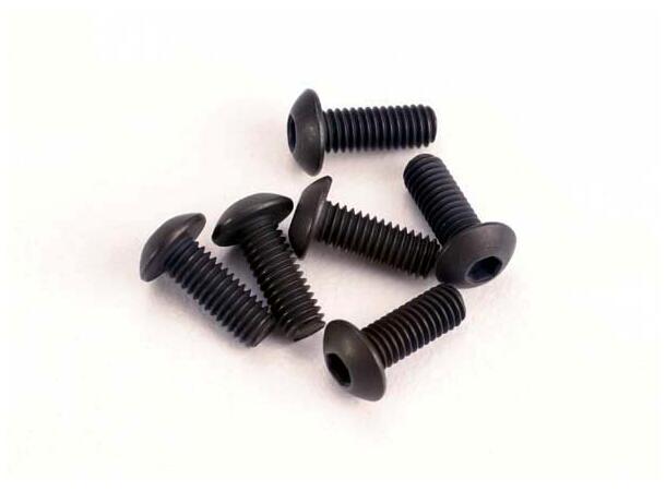 Skrue unbrako 3x8mm knappehode 6 stk