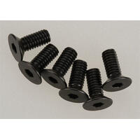 Skrue unbrako 4x10mm forsenket hode m/Unbrako 6 stk