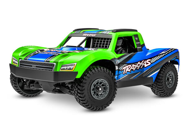 Traxxas Mini Slash RTR TQ BL-2s Grønn  RTR 1/10 skala