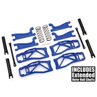 Traxxas Suspension Kit WideMaxx Blue Max 