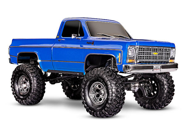 Traxxas TRX-4  Crawler Chevrolet High Trail 1/10 skala  K10 Blå RTR