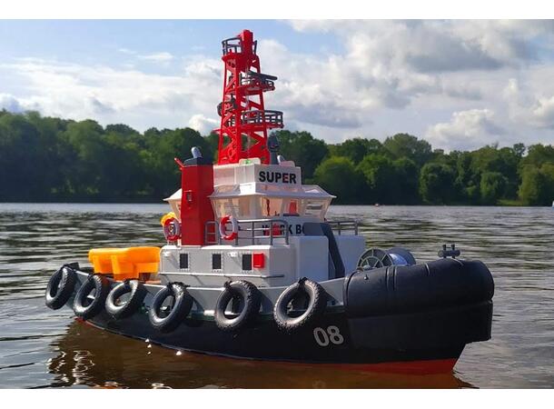 Tug Boat - Radiostyrt Slepebåt m. vannkanon