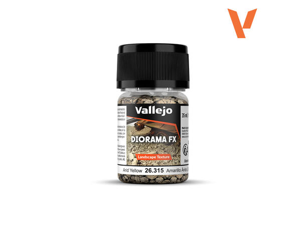 Vallejo Diorama FX Arig gul 2-5mm Grus  35ml