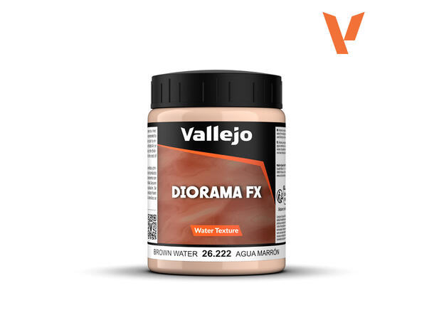 Vallejo Diorama FX Brown water 200ml