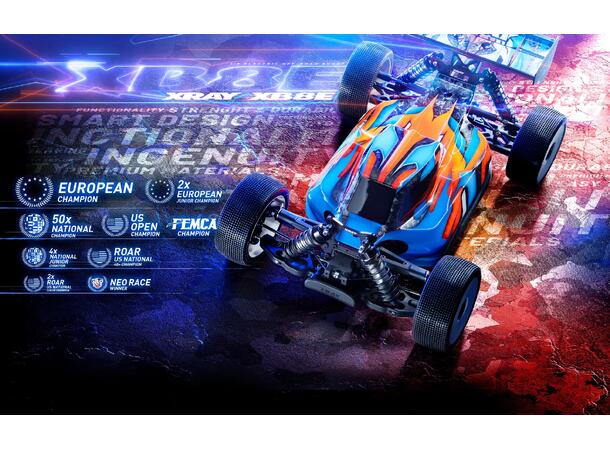 XRAY XB8E 2025 - 4WD 1/8 Buggy Kit Electric