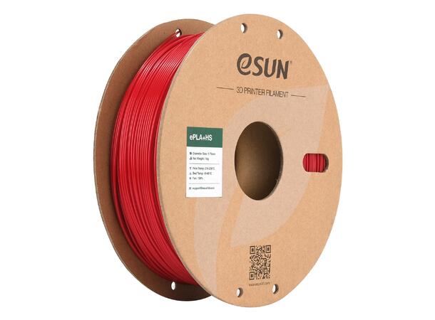 eSUN PLA+ HS 1.75mm 1kg Fire Engine Red (high speed)