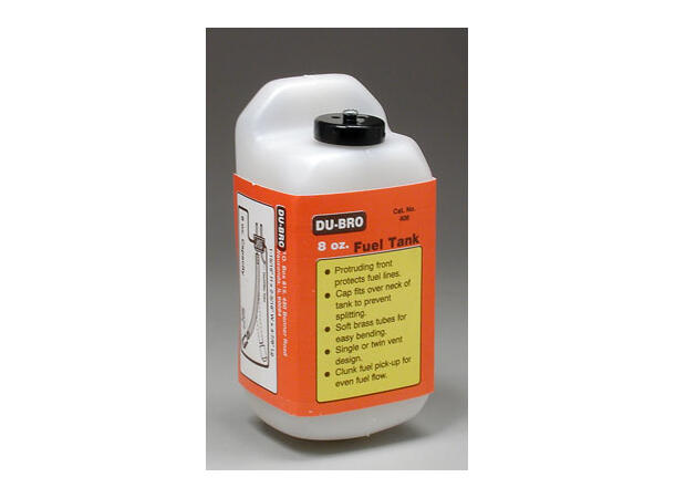 Tank 240cc 8oz 124x49x59mm Dubro