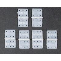 Dubro Hengsler i nylon 16x28mm  6stk § 