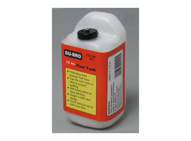 Tank 360cc 12oz 137x57x65mm Dubro
