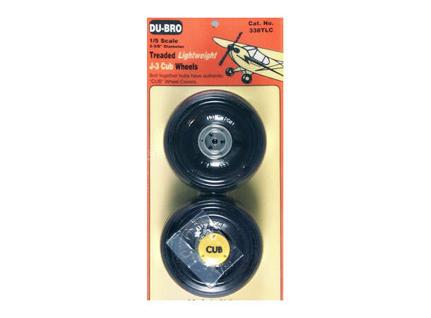 Dubro Hjul Cub 1:5 86mm  2stk §