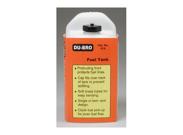 Tank 420cc 14oz 137x60x68mm Dubro