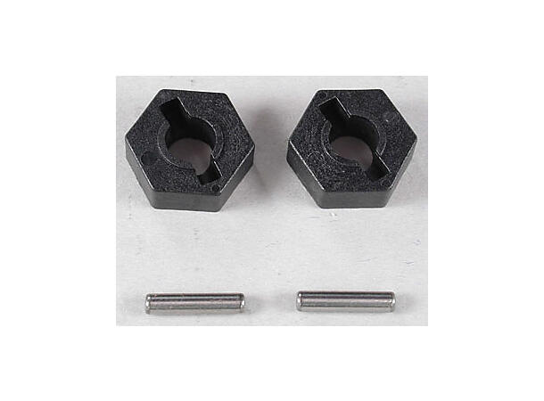 Traxxas 6-kant 14mm til T-Maxx m/pin 2 stk 14mm  pin: 2,5x12mm