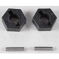 Traxxas 6-kant 14mm til T-Maxx m/pin 2 stk 14mm  pin: 2,5x12mm