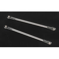 Push rod stål m/HD linker faste 2stk CC avstand 116mm